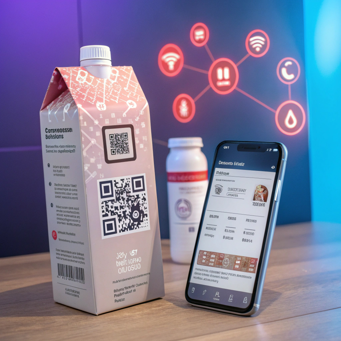 Embalagens inteligentes e conectadas